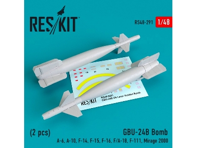 Gbu-24 B Bomb 2 Pcs A-6, A-10, F-14, F-15, F-16, F/A-18, F-111, Mirage 2000 - image 1