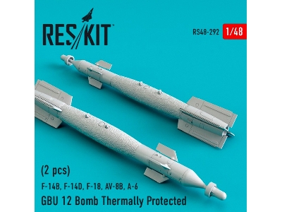 Gbu 12 Bomb Thermally Protected 2 Pcs F-14b, F-16, F-15e, F-14d, Harrier, Rafale, Mirage 2000, Gripen, Totnado,eurofighter, Kfir