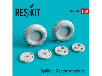 Spitfire - 3 Spoke Wheels Set - image 1