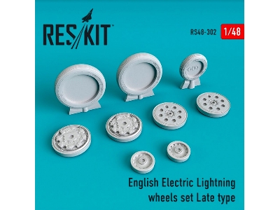 English Electric Lightning Wheels Set Late Type - image 1