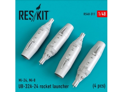 Ub-32a-24 Rocket Launcher 4 Pcs Mi-24, Mi-8 - image 1