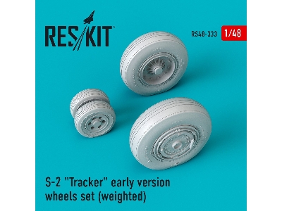 S-2 Tracker Early Version Wheels Set (Weighted) - image 1
