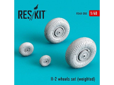 Il-2 Wheels Set (Weighted) - image 1