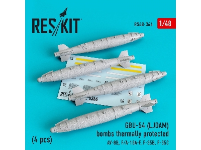 Gbu-54 (Ljdam) Bombs Thermally Protected (4 Pcs) (Av-8b, F/A-18a-f, F-35b, F-35c) - image 1