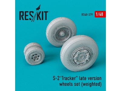 S-2 Tracker Late Version Wheels Set (Weighted) - image 1
