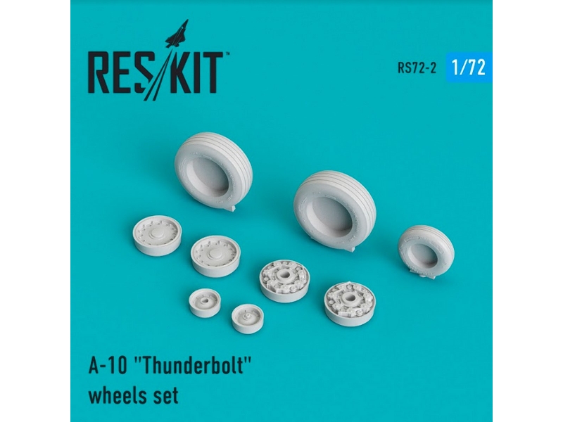 Fairchild Republic A-10 Thunderbolt Wheels Set - image 1 Fairchild Republic A-10 Thunderbolt Wheels Set - image 1