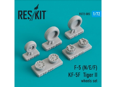 Northrop F-5 F/N Tiger Ii, Kf-5f Wheels Set - image 1