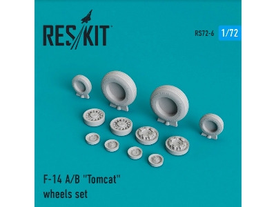 Grumman F-14 (A/B) Tomcat Wheels Set - image 1