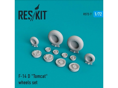 Grumman F-14 (D) Tomcat Wheels Set - image 1