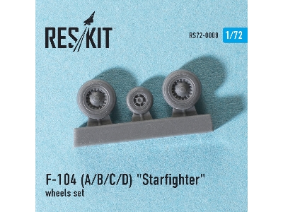 Lockheed F-104 (A/B/C/D) Starfighter Wheels Set - image 2