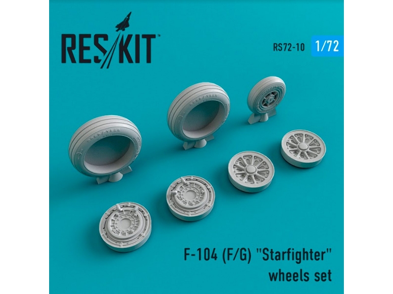 Lockheed F-104 (F/G) Starfighter Wheels Set - image 1