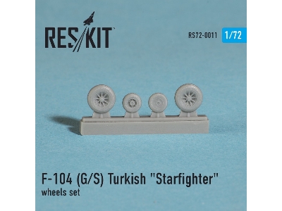 Lockheed F-104 (G/S) Turkish Starfighter Wheels Set - image 3