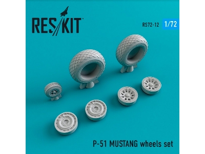 North American P-51 Mustang Wheels Set - image 1