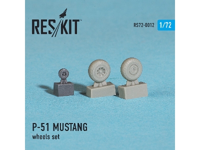 North American P-51 Mustang Wheels Set - image 3