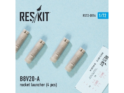 B8v20-&#1040; Rocket Launcher (4 Pcs) (Mi-8/17/24/28 Ka-29/32/50/52) - image 2