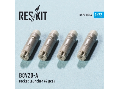 B8v20-&#1040; Rocket Launcher (4 Pcs) (Mi-8/17/24/28 Ka-29/32/50/52) - image 3