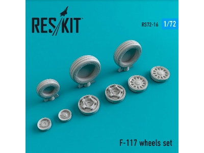 Lockheed F-117 Wheels Set - image 1