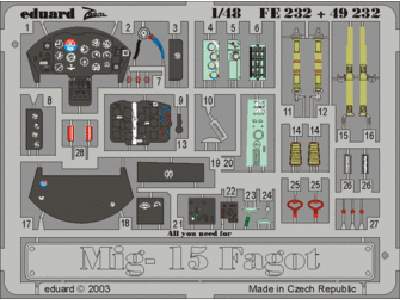 MiG-15 Fagot 1/48 - Trumpeter - - image 1