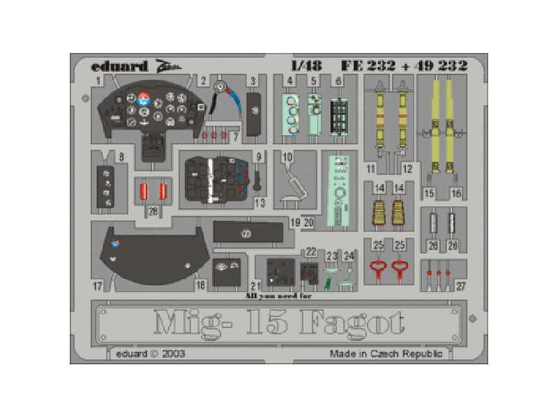 MiG-15 Fagot 1/48 - Trumpeter - - image 1