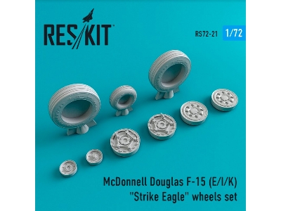 Mcdonnell Douglas F-15 (E/I/K) Strike Eagle Wheels Set - image 1