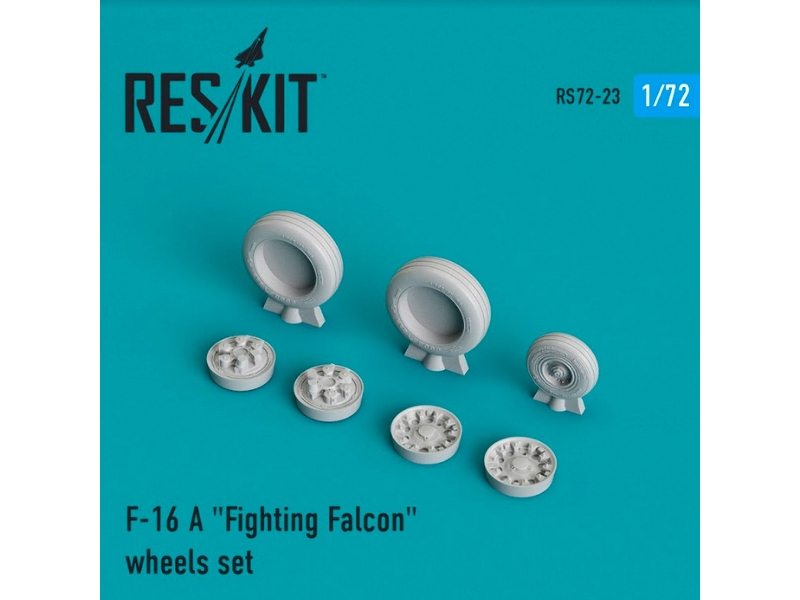 General Dynamics F-16 (A) Fighting Falcon Wheels Set - image 1