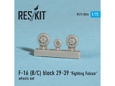 General Dynamics F-16 (B/C) Block 29-39 Fighting Falcon Wheels Set - image 2