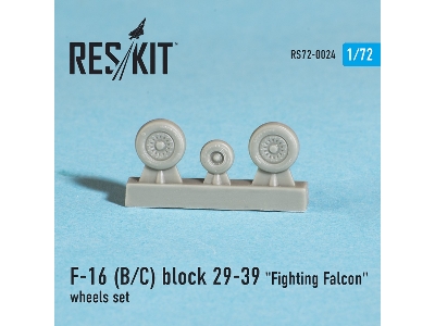 General Dynamics F-16 (B/C) Block 29-39 Fighting Falcon Wheels Set - image 3