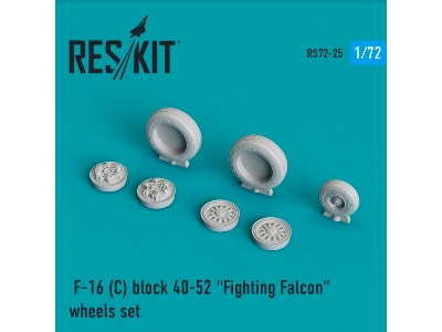 General Dynamics F-16 (C) Block 40-52 Fighting Falcon Wheels Set - image 1