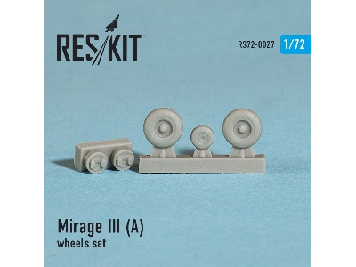 Dassault Mirage Iii (A) Wheels Set - image 2