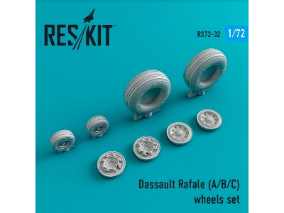 Dassault Rafale (A/B/C) Wheels Set - image 1