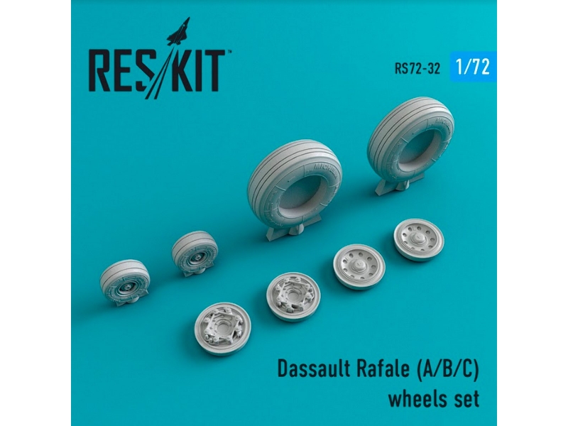 Dassault Rafale (A/B/C) Wheels Set - image 1