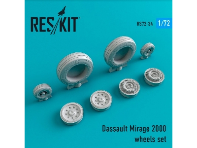 Dassault Mirage 2000 Wheels Set - image 1