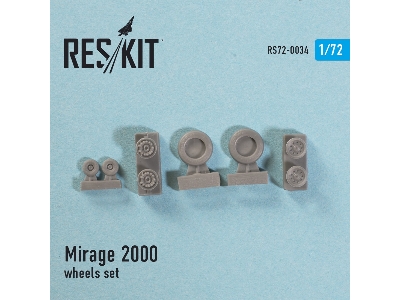 Dassault Mirage 2000 Wheels Set - image 2