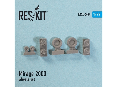 Dassault Mirage 2000 Wheels Set - image 2