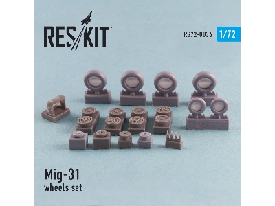 Mig-31 Wheels Set - image 2