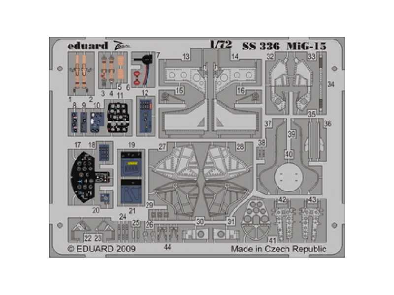 MiG-15 S. A. 1/72 - Hobby Boss - image 1