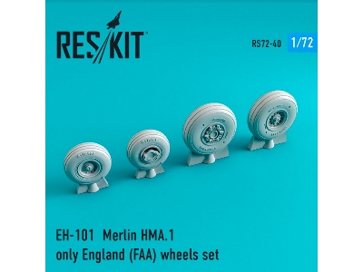 Eh-101 Merlin Hma.1 Only England (Faa) Wheels Set - image 1