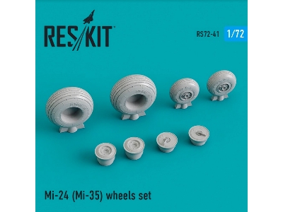 Mi-24 (Mi-35) Wheels Set - image 1