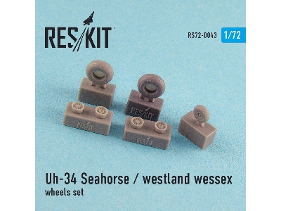 Uh-34 Seahorse / Westland Wessex (All Versions) Wheels Set - image 2