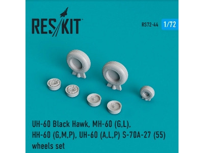 Uh-60 (All Versions) Wheels Set - image 1