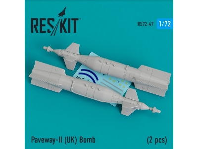 Paveway-ii (Uk) Bomb (2 Pcs) (Tornado, Eurofighter,buccaneer, Harrier ) - image 1