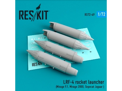 Lrf-4 Rocket Launcher (4 Pcs) (Mirage F.1, Mirage 2000, Sepecat Jaguar ) - image 1