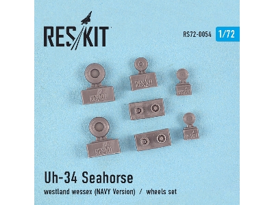 Uh-34 Seahorse / Westland Wessex (Navy Version) Wheels Set - image 2