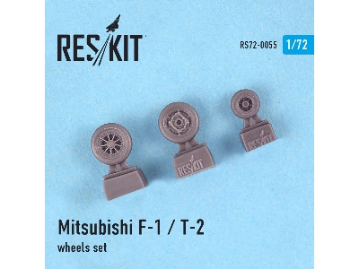 Mitsubishi F-1 / T-2 Wheels Set - image 2