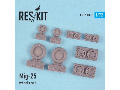 Mig-25 Wheels Set - image 2