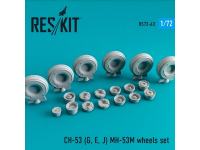 Ch-53 (G, E, J) Mh-53m Wheels Set - image 1