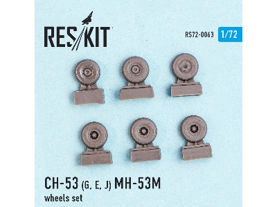 Ch-53 (G, E, J) Mh-53m Wheels Set - image 2