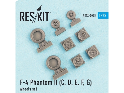 F-4 Phantom Ii (C, D, E, F,g) Wheels Set - image 2