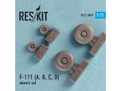 General Dynamics F-111 (A, B, C, D) Wheels Set - image 2