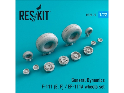General Dynamics F-111 (E, F) / Ef-111a Wheels Set - image 3